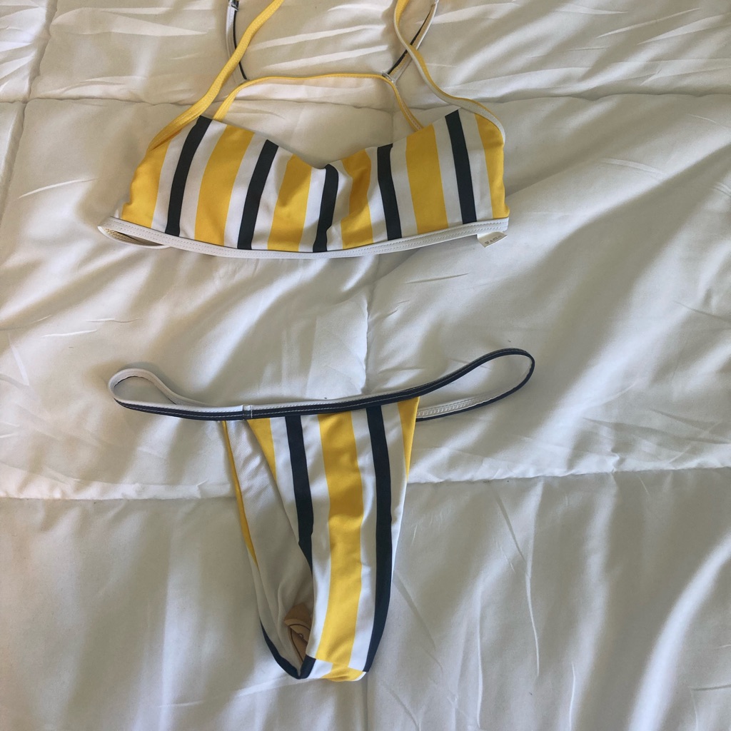 Striped Bikini!